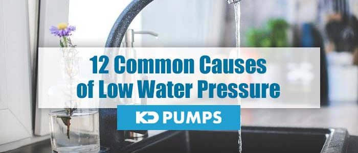 12 Causes of Low Water Pressure