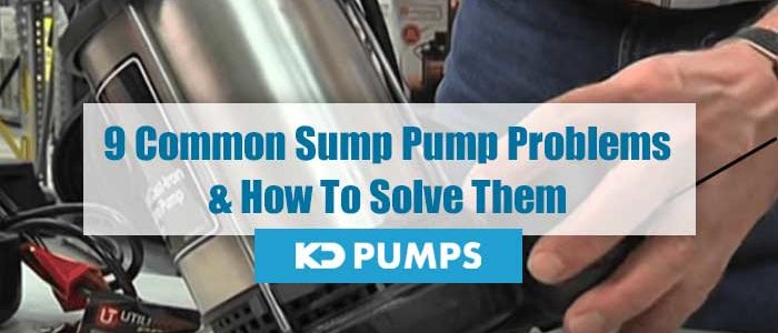 Common Sump Pump Problems