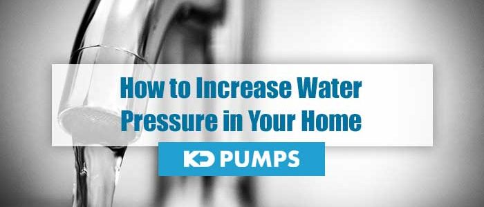 How to Increase Water Pressure