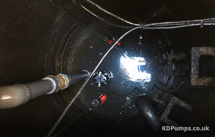 Sewage Pump Installation