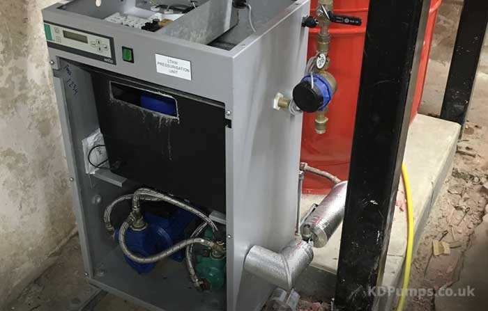 Installed Pressurisation Unit