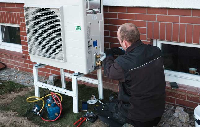 Heat Pump Compressor Installation