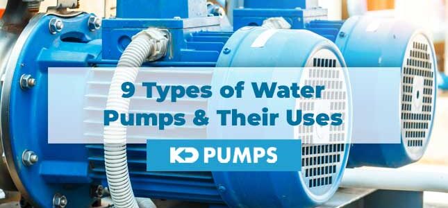 Types of Water Pumps