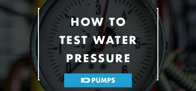 Test Water Pressure