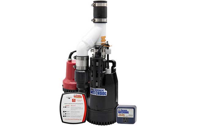 how sump pump battery backup works