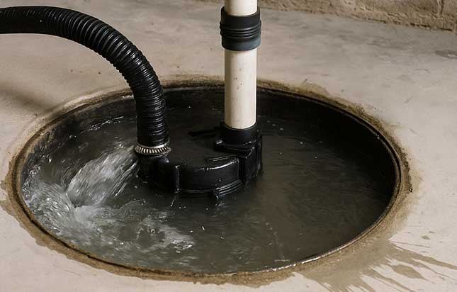 common causes sump pump alarm activated